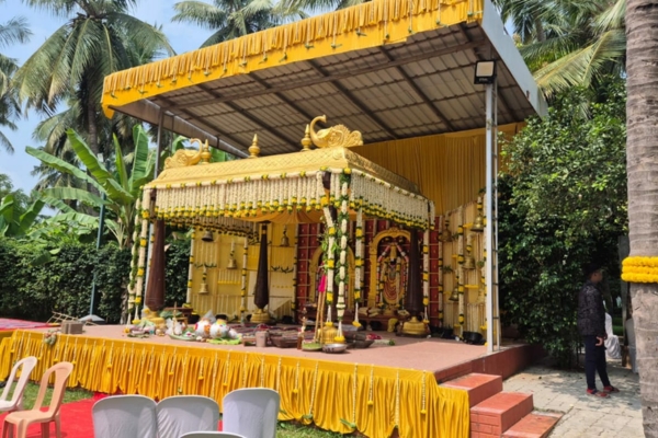 Elegant Wedding Hall Decoration in Chennai